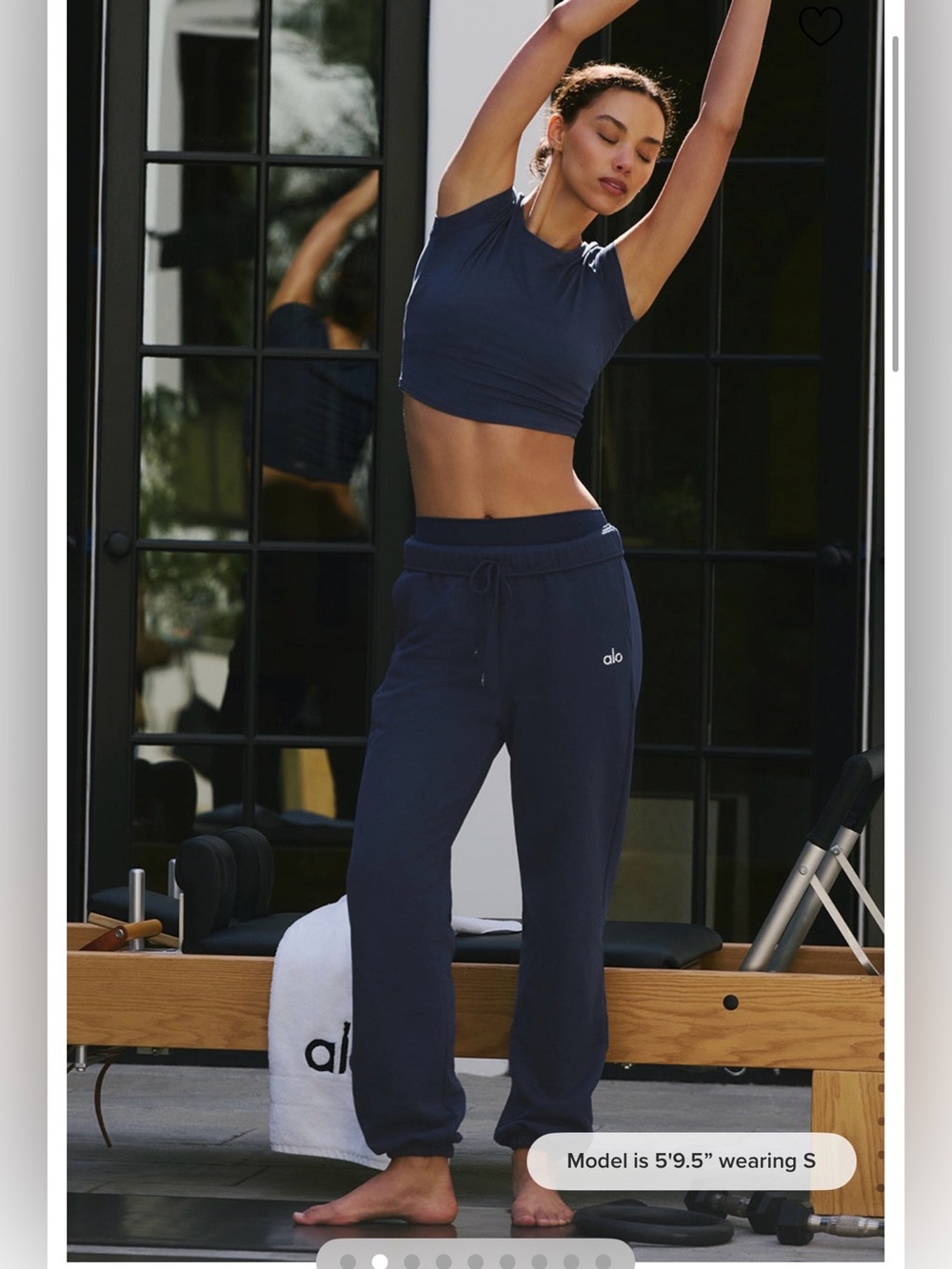 Alo yoga accolade sweatpants Navy Size S - Picture 3 of 3